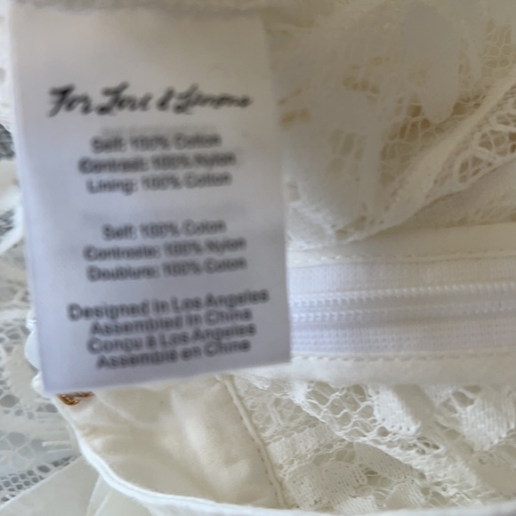 FOR LOVE & LEMONS
Charlotte Eyelet Mini Skirt - Picture 9 of 12